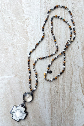McCall Necklace in White