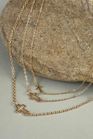 Fabia Necklace in Gold
