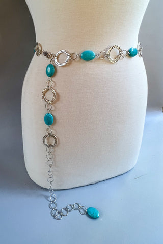Penelope Belt Turquoise