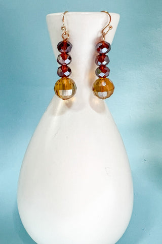 Cece Earrings Amber