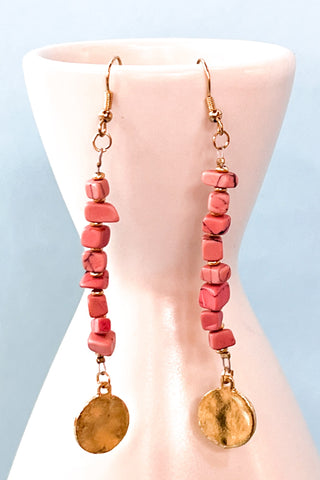 Daphne Earrings in Blush