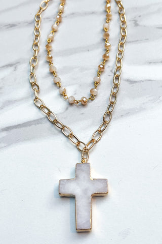 Eve Blush Short Necklace