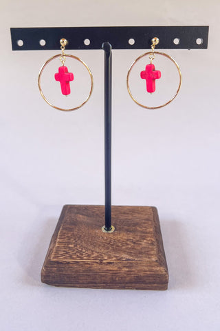 Brittney Earring Pink