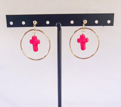 Brittney Earring Pink