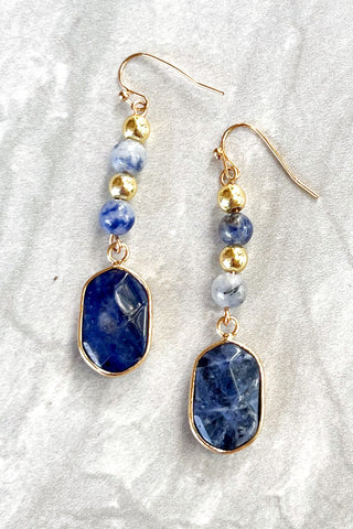 Maggie Earrings Blue