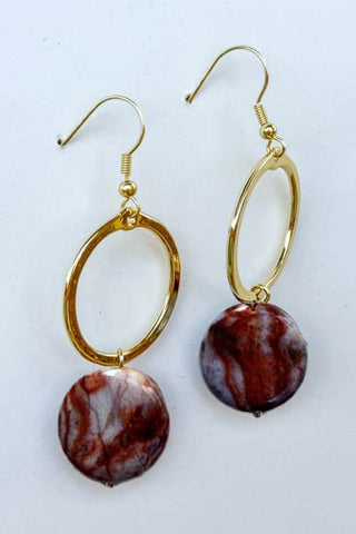 Maison Earring Earth Gold