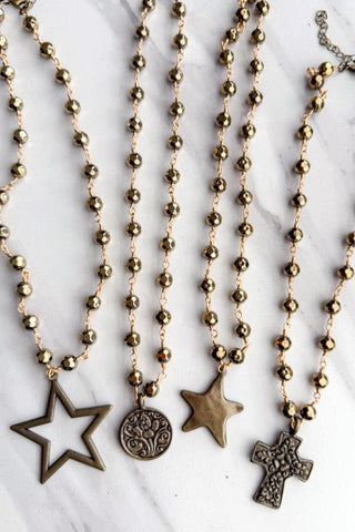 Talus Bronze Necklaces