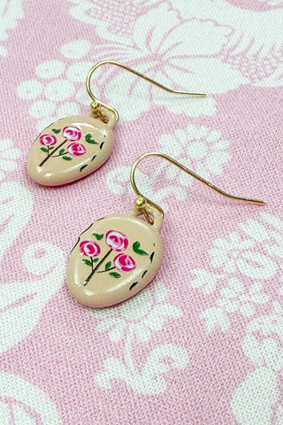 Pink Bouquet Earring