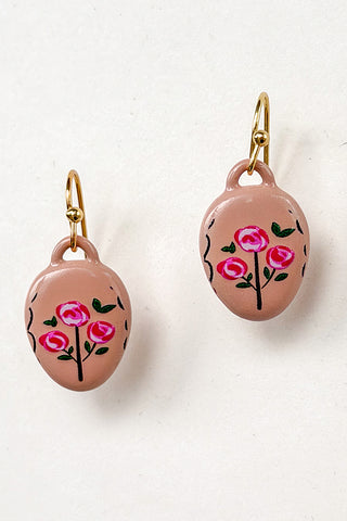 Pink Bouquet Earring
