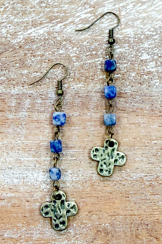Joan Earring - Blue