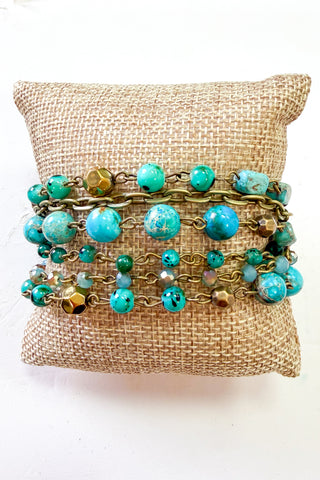 Flory Bracelet - Turquoise