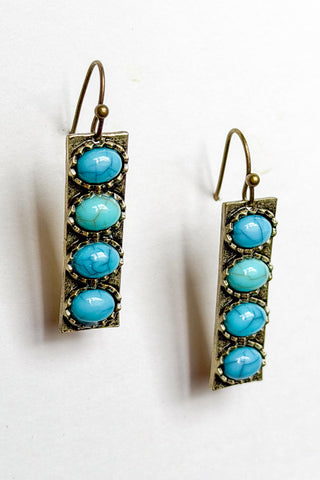 Blaze Earring-Bronze
