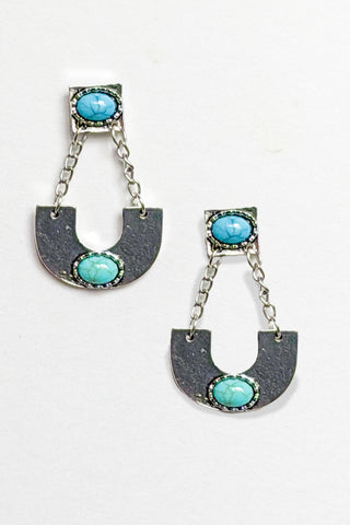Blaze Chandelier Earring- Silver