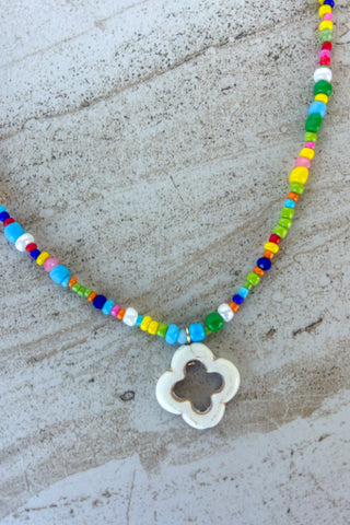 Dekoor Necklace White