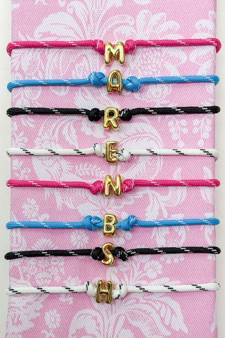 Woven Initial Necklaces