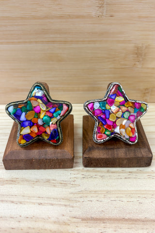 Star Chaser Confetti Rings