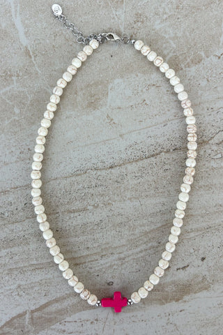 Brittney Necklace Pink