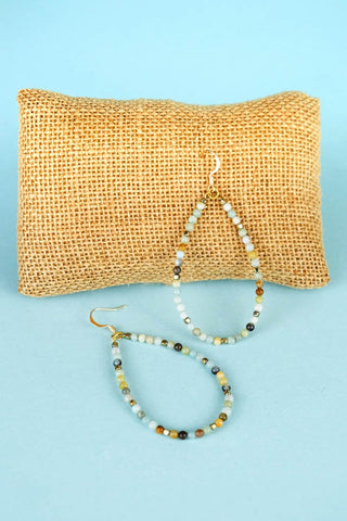 Brooke Earrings Amazonite