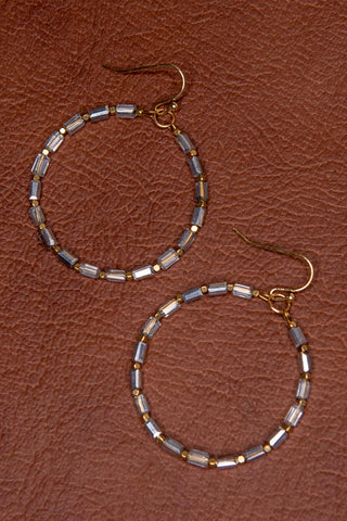 Lottie Earring Grey