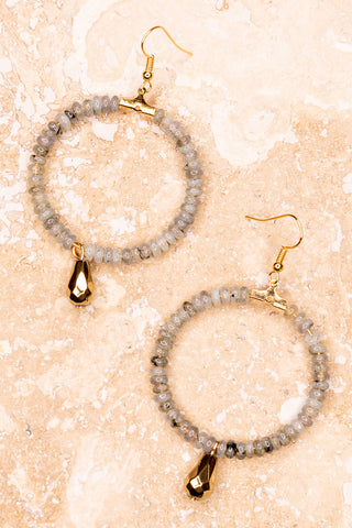 Marta Earring in Labradorite