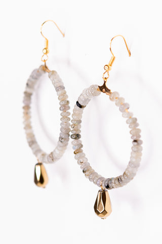 Marta Earring in Labradorite